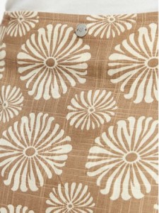 Roxy Spódnica mini Summer Cocktail ERJWK03176 Beżowy Regular Fit