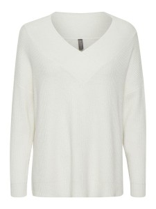 CULTURE Sweter w kolorze kremowym rozmiar: XL
