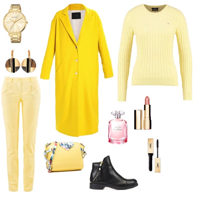 Ubrania w żółtym kolorze - propozycja modnego outfitu