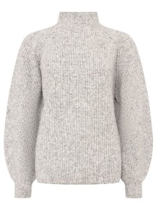 Zwillingsherz Sweter w kolorze szarym rozmiar: S