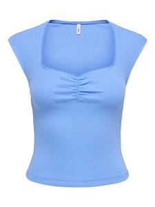 ONLY Top w kolorze błękitnym rozmiar: XL