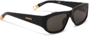 JACQUEMUS Okulary przeciwsłoneczne JAC2C1SUN Czarny
