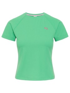 KARI TRAA Koszulka sportowa "Linnea" w kolorze zielonym rozmiar: M