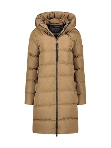 Canadian Peak Płaszcz zimowy "Aprileak" w kolorze jasnobrązowym rozmiar: M