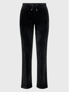 Juicy Couture Spodnie dresowe Tina JCAPW045 Czarny Regular Fit