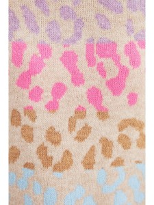 trendyol Sweter w kolorze beżowym ze wzorem rozmiar: M