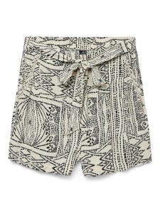 Vero Moda Szorty w kolorze kremowo-czarnym rozmiar: S