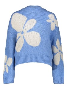 JDY Sweter "Kilian" w kolorze niebieskim rozmiar: M