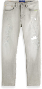 Scotch & Soda Dżinsy - Tapered fit - w kolorze szarym rozmiar: W33/L32