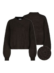 Eight2Nine Sweter w kolorze ciemnobrązowym rozmiar: S