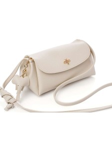 Lucky Bees Torebka "Ava" w kolorze kremowym - 22 x 12 x 11 cm rozmiar: onesize
