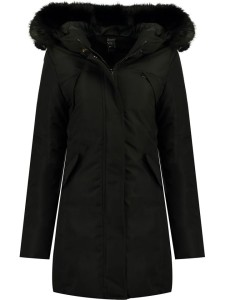 Geographical Norway Płaszcz zimowy "Cherifa" w kolorze czarnym rozmiar: M