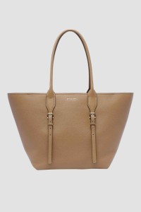 MICHAEL KORS Brązowa shopperka ze skóry
