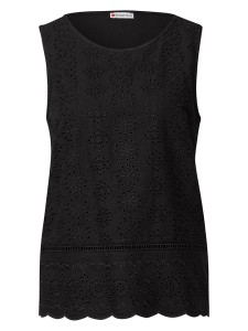 Street One Top w kolorze czarnym rozmiar: 34