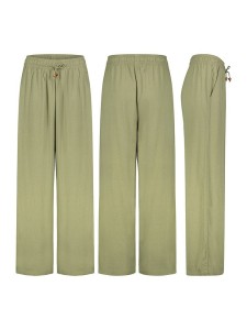 Eight2Nine Spodnie w kolorze khaki rozmiar: L