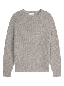 Perfect Cashmere Kaszmirowy sweter "Oceane" w kolorze szarym rozmiar: M