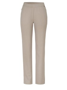 Relaxed by TONI Spodnie "Scarlet" w kolorze kremowym rozmiar: 42