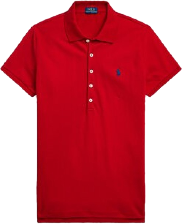 Polo Ralph Lauren Polo 211870245004 Czerwony Slim Fit