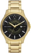 Armani Exchange Zegarek Hampton AX2443 Złoty