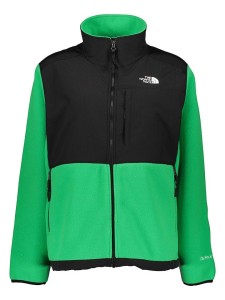 The North Face Kurtka polarowa "Plus Denali" w kolorze zielono-czarnym rozmiar: 2X