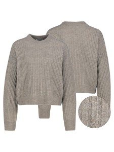 Sublevel Sweter w kolorze szarym rozmiar: M