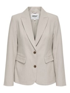 ONLY Marynarka Raven 15338389 Beżowy Slim Fit