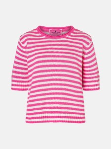 LIEBLINGSSTÜCK Sweter "Amina" w kolorze różowo-białym rozmiar: 40
