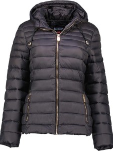 Geographical Norway Kurtka pikowana "Beya" w kolorze czarnym rozmiar: M