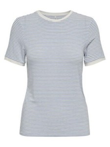ONLY T-Shirt Tine 15315406 Niebieski Regular Fit