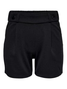 JDY Szorty materiałowe Geggo 15203098 Czarny Regular Fit