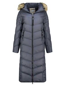 Geographical Norway Płaszcz zimowy "Capucine" w kolorze granatowym rozmiar: 3XL