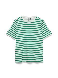 Vero Moda Koszulka w kolorze biało-zielonym rozmiar: XS