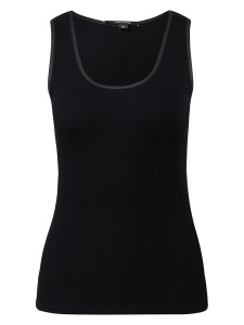 s.Oliver Top w kolorze czarnym rozmiar: 38