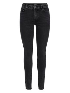 Pieces Dżinsy - Skinny fit - w kolorze antracytowym rozmiar: XS/L30