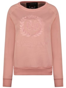 Maison Montaigne Bluza "Fimosai" w kolorze szaroróżowym rozmiar: S