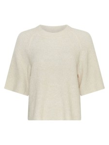 MOSS COPENHAGEN Sweter "Milania" w kolorze kremowym rozmiar: L/XL