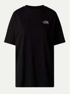The North Face T-Shirt Simple Dome NF0A87NQ Czarny Oversize
