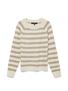 Vero Moda Sweter w kolorze beżowym rozmiar: L