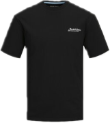 Jack&Jones Komplet t-shirt i spodnie dresowe Beau 12277849 Czarny Relaxed Fit