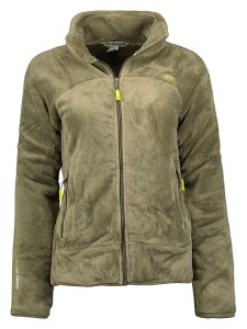 Geographical Norway Kurtka polarowa "Upaline" w kolorze oliwkowym rozmiar: L