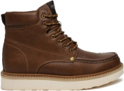 Jack&Jones Trapery Jfwarchway Pu Moc Boot Lace-Up Boots 12257971 Brązowy