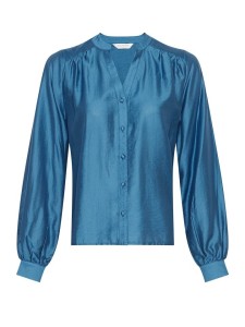 MOSS COPENHAGEN Bluzka w kolorze niebieskim rozmiar: L
