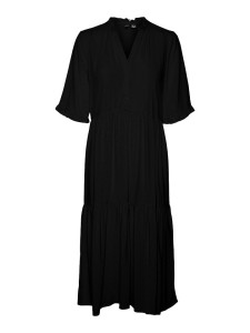Vero Moda Sukienka "Easy" w kolorze czarnym rozmiar: XS