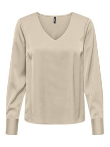 ONLY Bluzka Mika 15361191 Brązowy Regular Fit