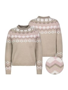 Eight2Nine Sweter w kolorze beżowo-kremowym rozmiar: XL