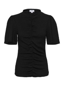 SAINT TROPEZ Bluzka w kolorze czarnym rozmiar: M