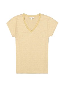 Garcia Koszulka w kolorze beżowym rozmiar: M