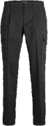 Jack&Jones Spodnie materiałowe Bill 12247358 Czarny Tapered Fit