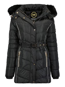 Maison Montaigne Kurtka pikowana "Beckmai" w kolorze czarnym rozmiar: M