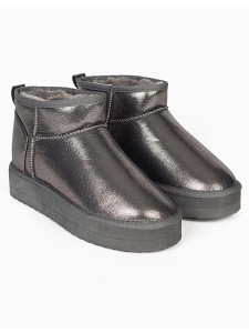 ISLAND BOOT Botki "Miley" w kolorze srebrnym rozmiar: 38